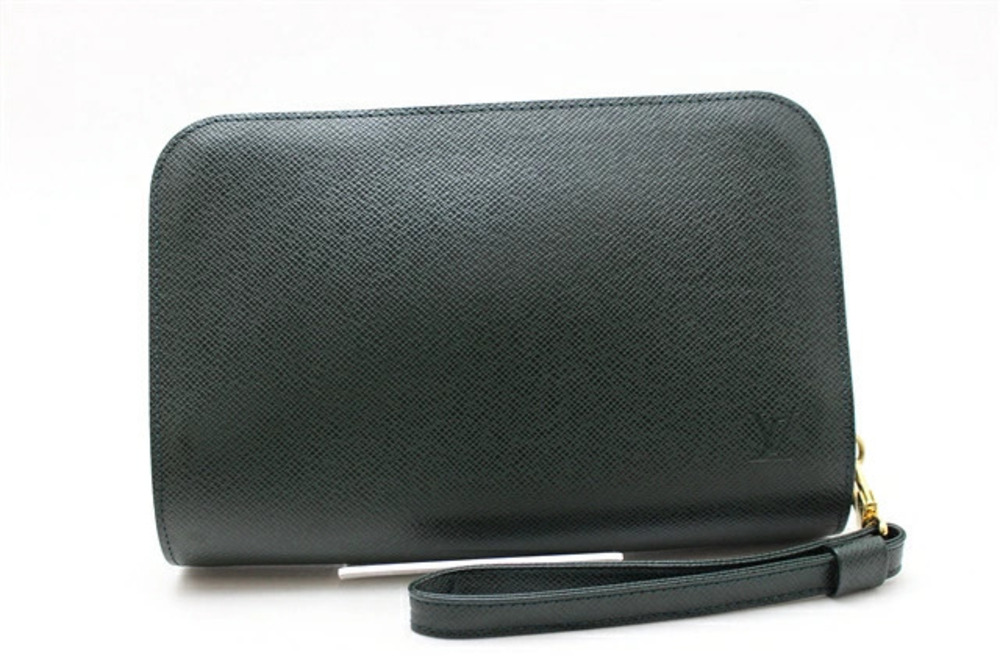 LOUIS VUITTON Bag Shoulder Baikal Taiga Leather